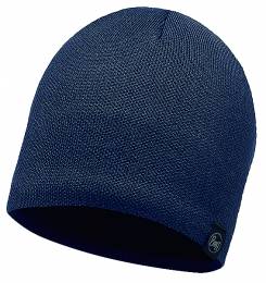 Knitted & Polar hat  Solid Dark Navy