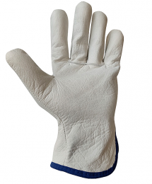 Γάντια Δερμάτινα οδηγών λευκά JUBA SPAIN